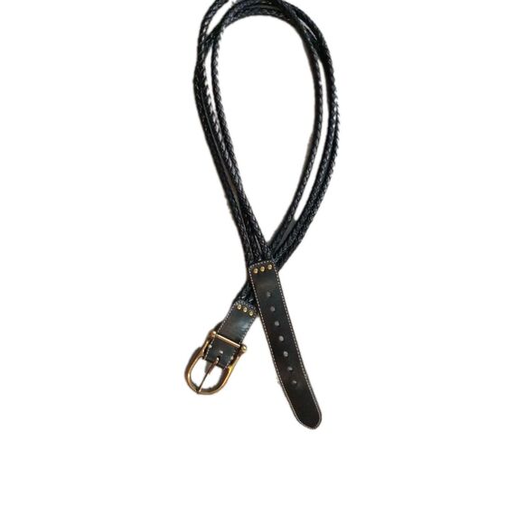 Ariat Belt men\'s  Size 38/95 Black Full Grain Leather Triple Braided 1512120313 main image 4